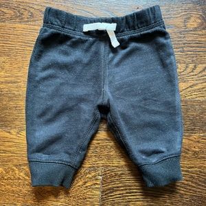 Carters Black Sweat Pants
